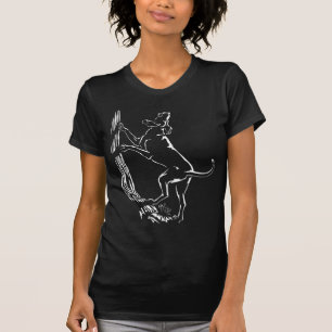 ハウンドドッグのワイシャツの女性の猟犬のTシャツ Tシャツ