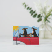 ハウンドドッグの名刺 名刺 (スタンド正面)