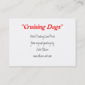 ハウンドドッグの名刺 名刺 (裏面)