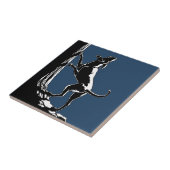 ハウンドドッグの芸術のセラミックタイルの猟犬の装飾 タイル (側面)