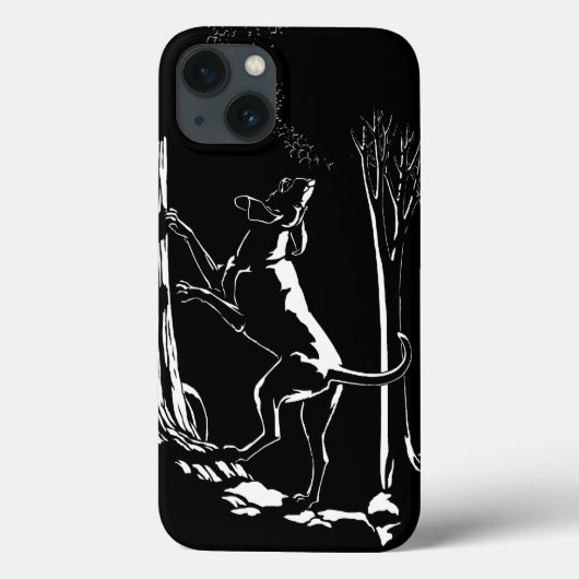 ハウンドドッグのiphone 4ケースの猟犬の芸術の場合 Case-Mate iPhoneケース (裏面)