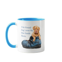 ハウンドドッグは青いスエードの靴を愛します