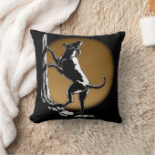 ハウンドドッグアート装飾用クッション狩りドッグピロー クッション (ブランケット)