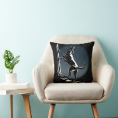 ハウンドドッグアート装飾用クッション狩りドッグピロー クッション (椅子)