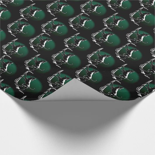 ハウンドドッグラッピング紙狩りドッグギフト紙 ラッピングペーパー (コーナー)