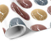 ハウンドドッグラッピング紙狩りドッグギフト紙 ラッピングペーパー (ロールコーナー)