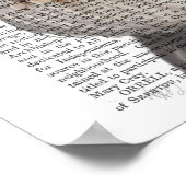 ハウンドフォーマル・ハット・シュナウザー ポスター (角)