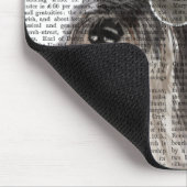 ハウンドフォーマル・ハット・シュナウザー マウスパッド (コーナー)