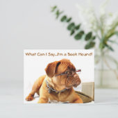 ハウンド犬はがき ポストカード (スタンド正面)