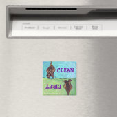 ハウンド犬クリーン汚れ食洗機磁石 マグネット (インサイチュ (食洗機))