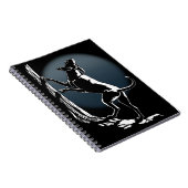 ハウンド犬ノート犬の日記の本 ノートブック (右側)