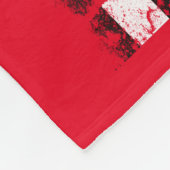 ハウンド・アメリカ国旗 フリースブランケット (角)