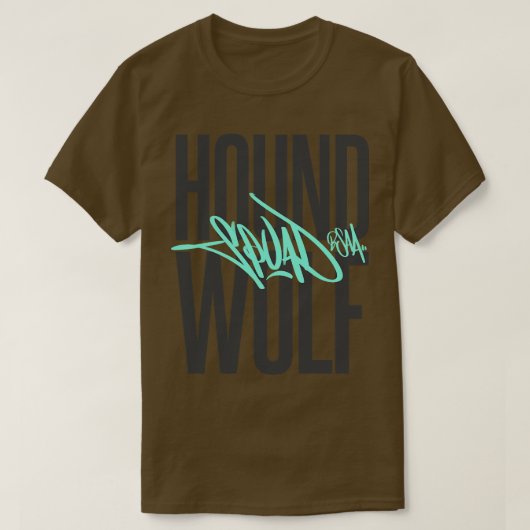 ハウンド・ウルフ隊 Tシャツ (デザイン正面)