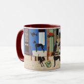 ハウンド・デイ・アウト マグカップ (正面左)