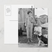 ハウンド・ドッグとシャレクロッパー・ファミリー， 1935 ポストカード (正面/裏面)