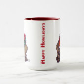 ハウンド・ドッグ・クリスマス マグカップ (中央)