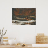 ハウンド&ハンター, 1892 (キャンバス上油) ポスター (キッチン)