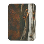 ハウンド&ハンター， 1892 (キャンバス上油) マグネット (縦)