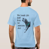 ハウンド: 先に嗅ぐ Tシャツ (裏面)