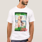 ハウンド「夏は来過ぎ！」 Tシャツ (正面)