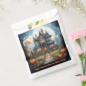 ハウ幽霊のよく出るスジャックオランタンハッピーハローウィン フェイバーバッグ (封をした状態)