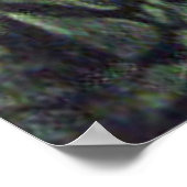 ハウ幽霊のよく出るスジャックオランタン幽霊ムーン ポスター (角)