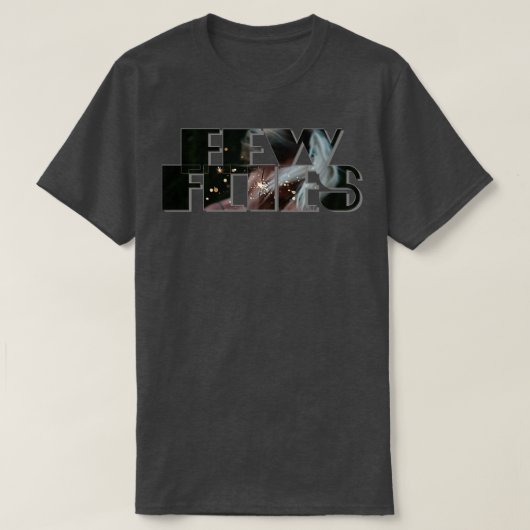 ハエが少ない Tシャツ (デザイン正面)
