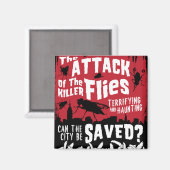 ハエが襲う！ マグネット (正面/裏面)