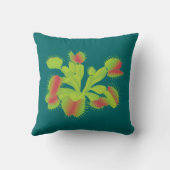 ハエトリグサの食虫植物 クッション (裏面)