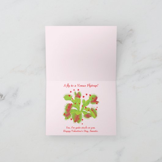 ハエトリグサへのはえのように シーズンカード (内部)