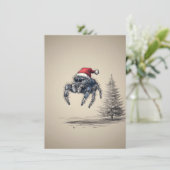 ハエトリソウのクリスマスカード シーズンカード (スタンド正面)