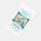 ハエトリソウのディナー | バースデーゲスト用ナプキン (コーナー)