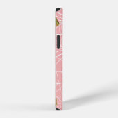 ハエトリソウ フローラル クモの巣 iPhoneケース (右側面)