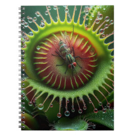 ハエトリソウ フローラル 幻想的な植物 ノートブック