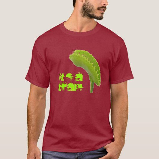 ハエトリソウ Tシャツ (正面)