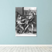 ハエドラ、オエノン、ヒッポリタス キャンバスプリント (インサイチュ (ウッドフロア))