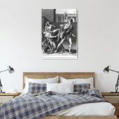 ハエドラ、オエノン、ヒッポリタス キャンバスプリント (インサイチュ (寝室))