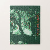 ハエルヤギ森林フランスのアルモリケ自然公園 ジグソーパズル (縦)