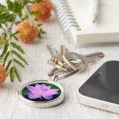 ハエレガントスの花 キーホルダー (側面)