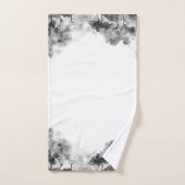 ハエレガントンドグ絵を描レイ式クラウンクレーン バスタオルセット (ハンドタオル)