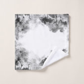 ハエレガントンドグ絵を描レイ式クラウンクレーン バスタオルセット (ウォッシュタオル)