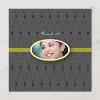 ハエレガントーレキンパターン：グリーン 招待状