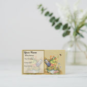 ハエ叩き 名刺 (スタンド正面)