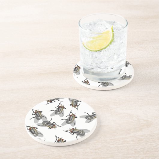 ハエ群 コースター (側面)