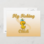 ハエ釣り用ひよこ ポストカード (正面/裏面)