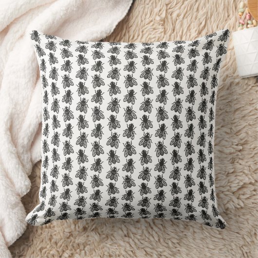 ハエ クッション (ブランケット)