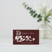 ハオーガニックーブホリスティック天然白銀杏 名刺 (スタンド正面)