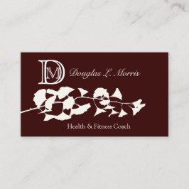 ハオーガニックーブホリスティック天然白銀杏 名刺