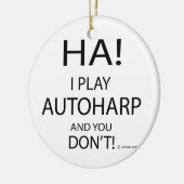 ハオートハープ セラミックオーナメント (左)