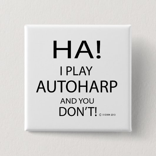 ハオートハープ 缶バッジ (正面)